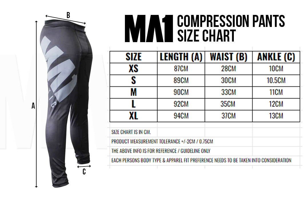 MA1 COMPRESSION PANTS