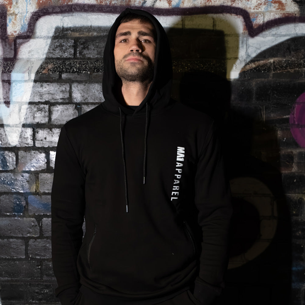 MA1 Active Black Hoodie