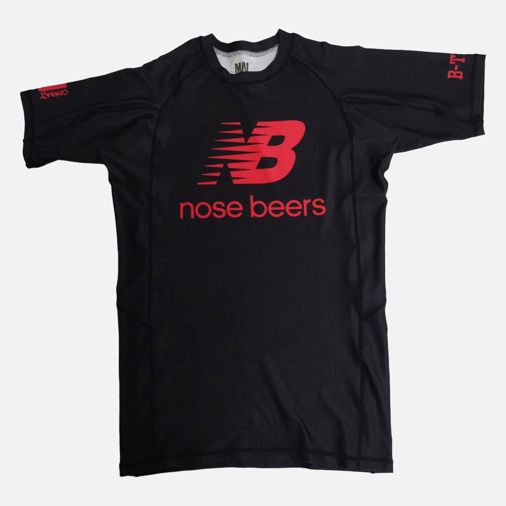 MA1 B-Team Nose Beers Short Sleeve Rashguard