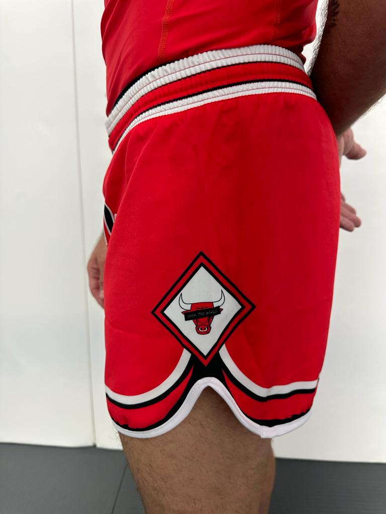 B-Team Bulls High Cut MMA Shorts