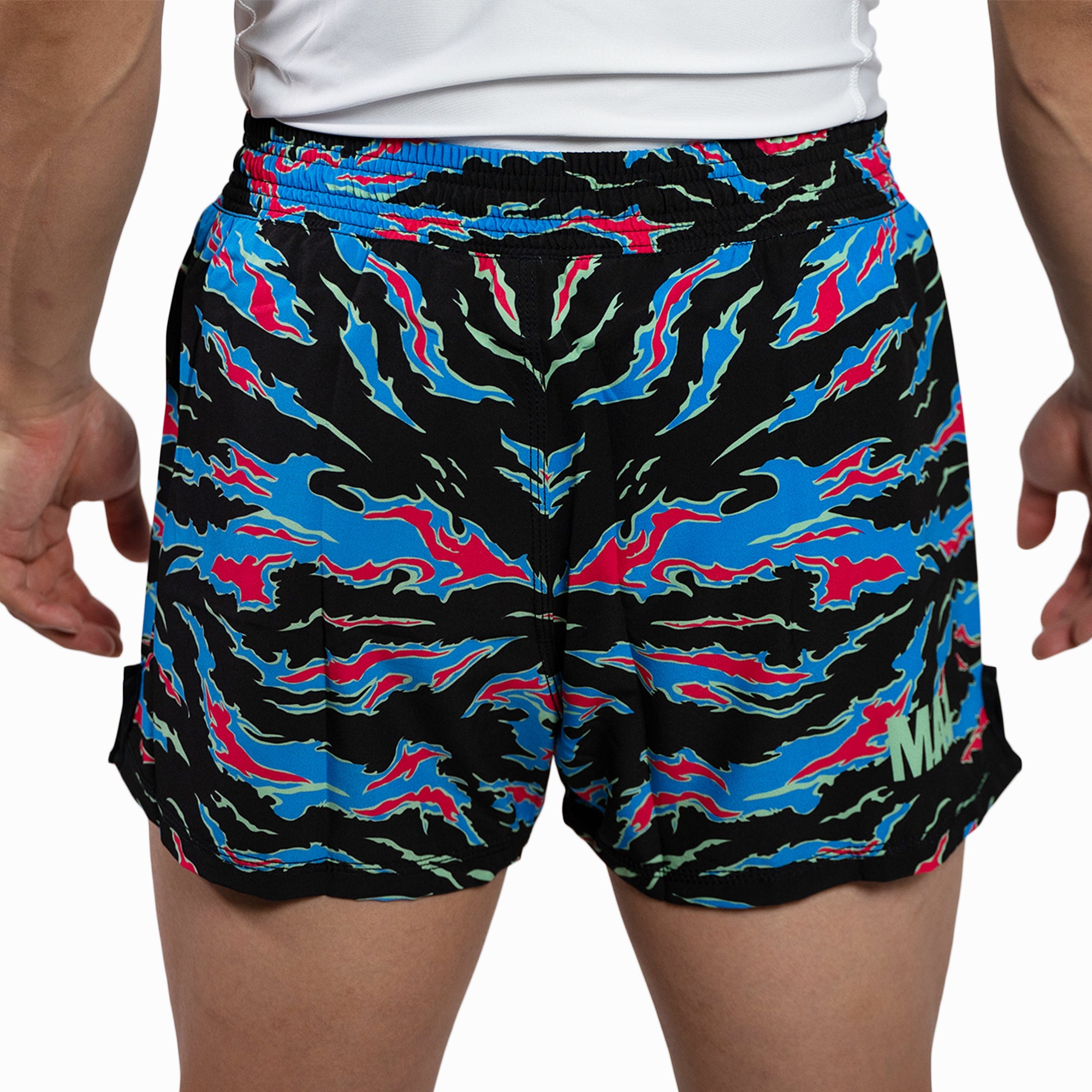 MA1 CAMO FIRE HIGH CUT MMA Shorts - Inspired by Craig Jones