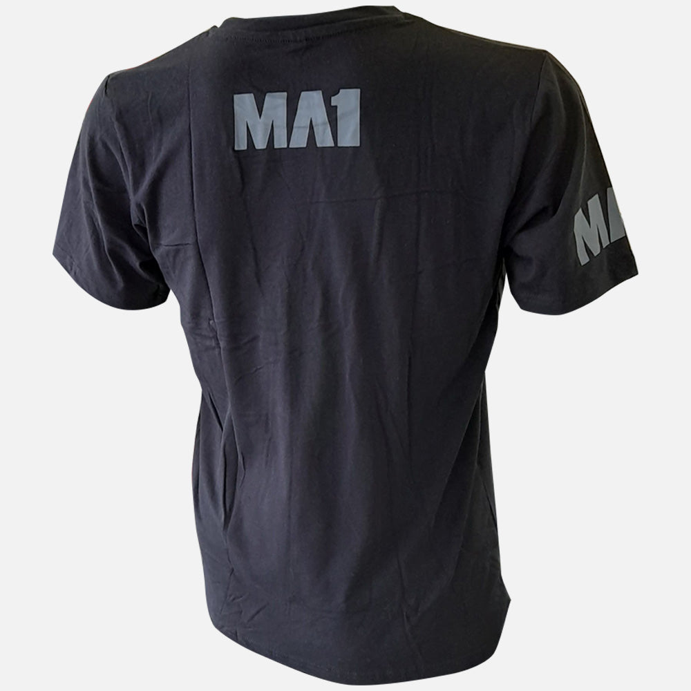 MA1 Combat Black on Black T-shirt