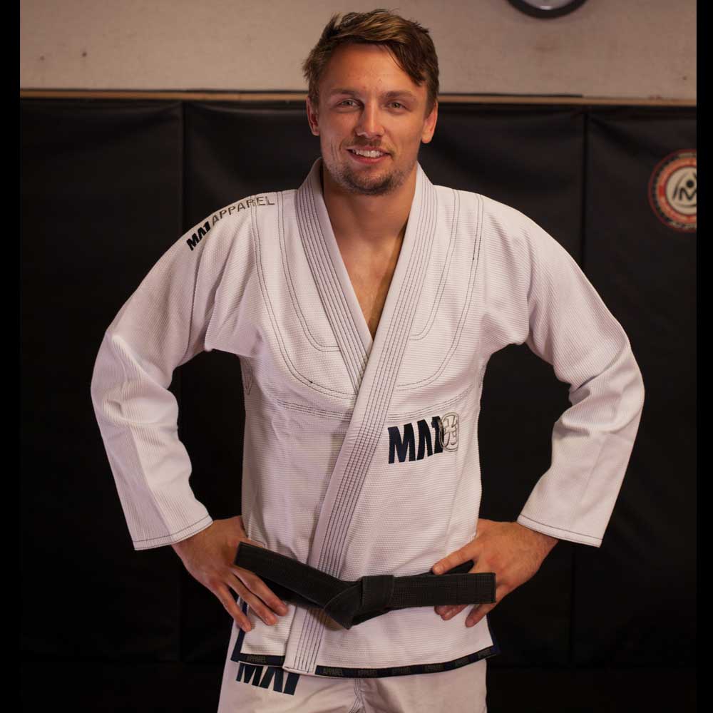 MA1 Premium Comp Gi - White, Navy & Grey