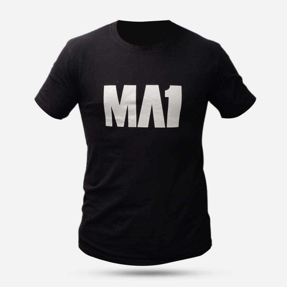 MA1 Basic - Black / White T-shirt