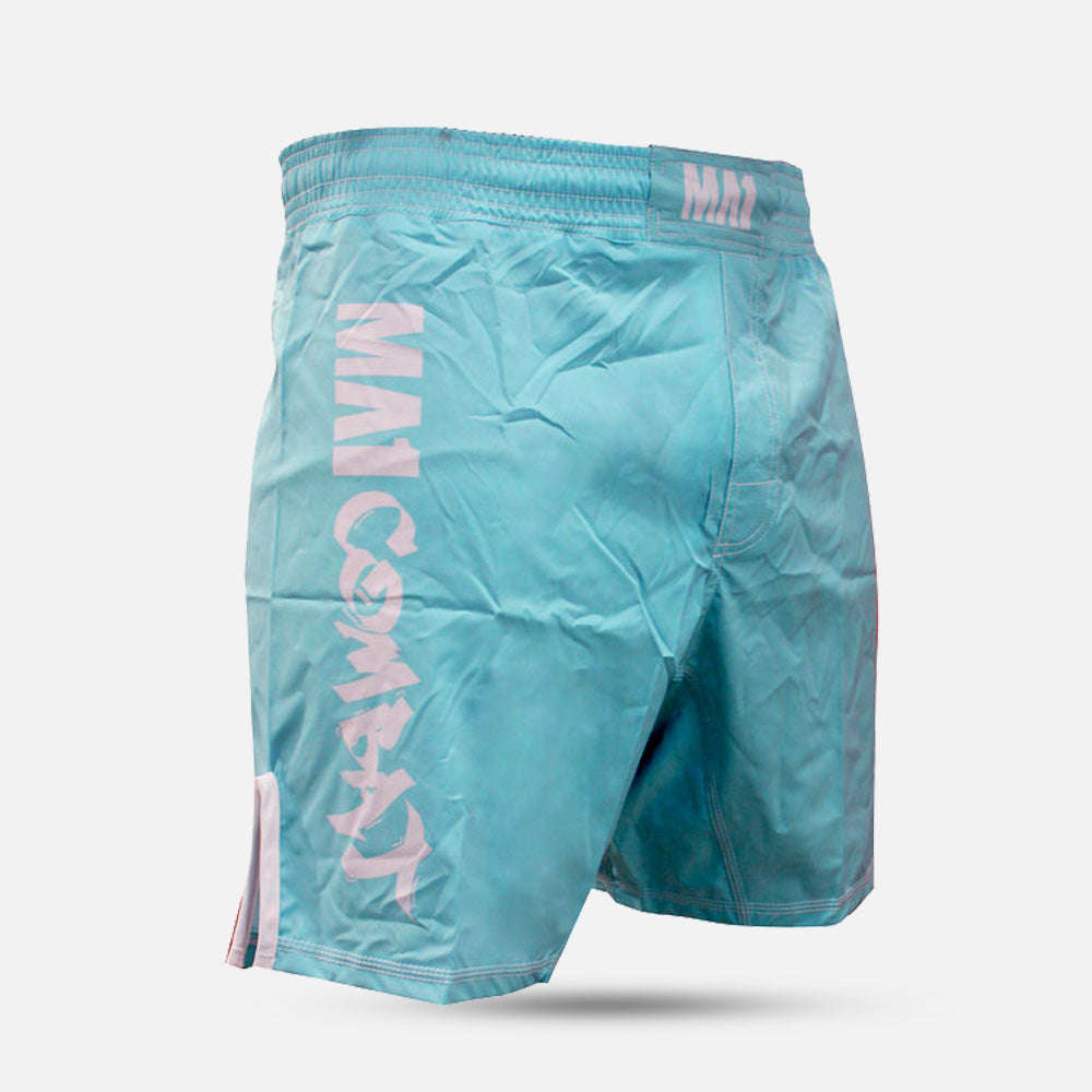 MA1 Combat Basic Aqua MMA Shorts