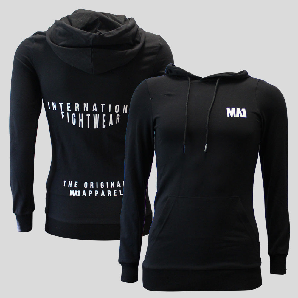 MA1 International Fightwear Black Hoodie