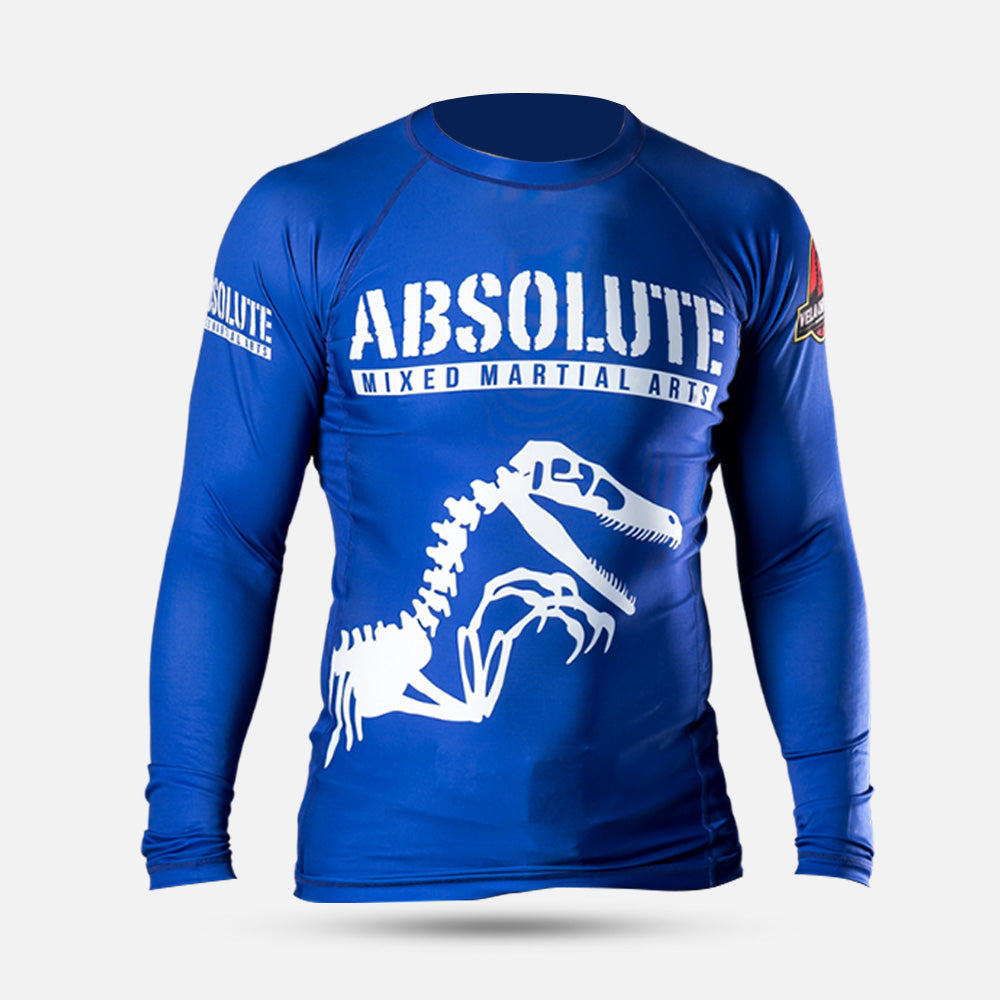 MA1 Raptor Long Sleeve Rash Guard - Blue