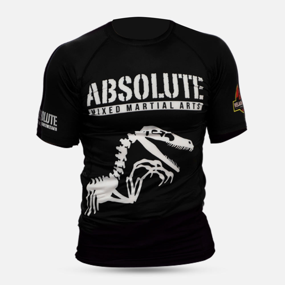 MA1 Raptor Short Sleeve Rash Guard - Black