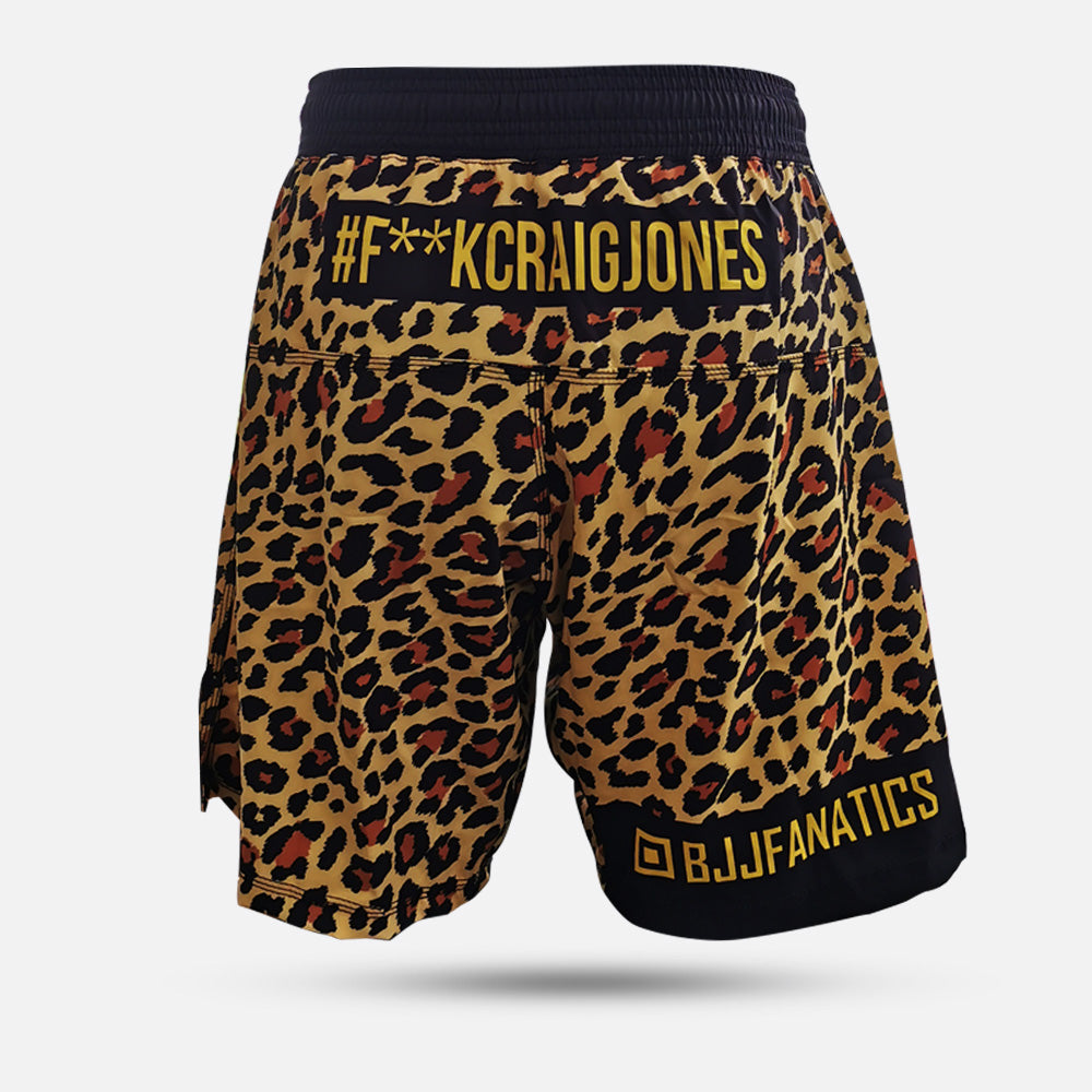 MA1 Craig Jones Gold Leopard MMA Shorts