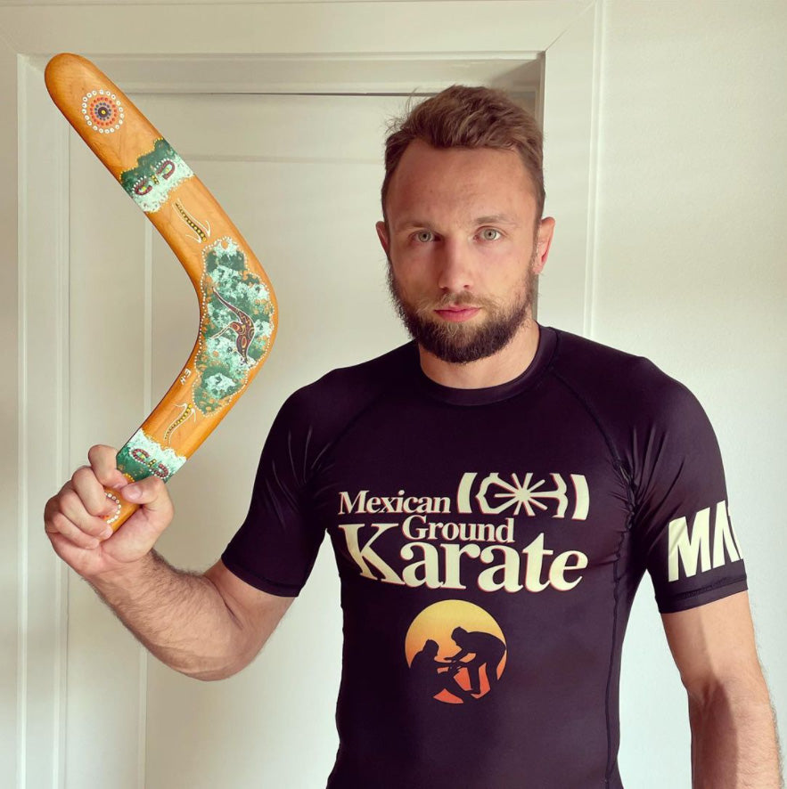 BTeam Mexican Ground Karate Rash Guard