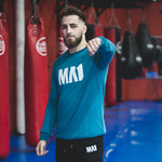MA1 Classic Blue Teal Crew Neck