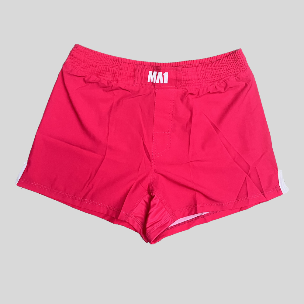 MA1 B-Team Pink High Cut MMA Shorts