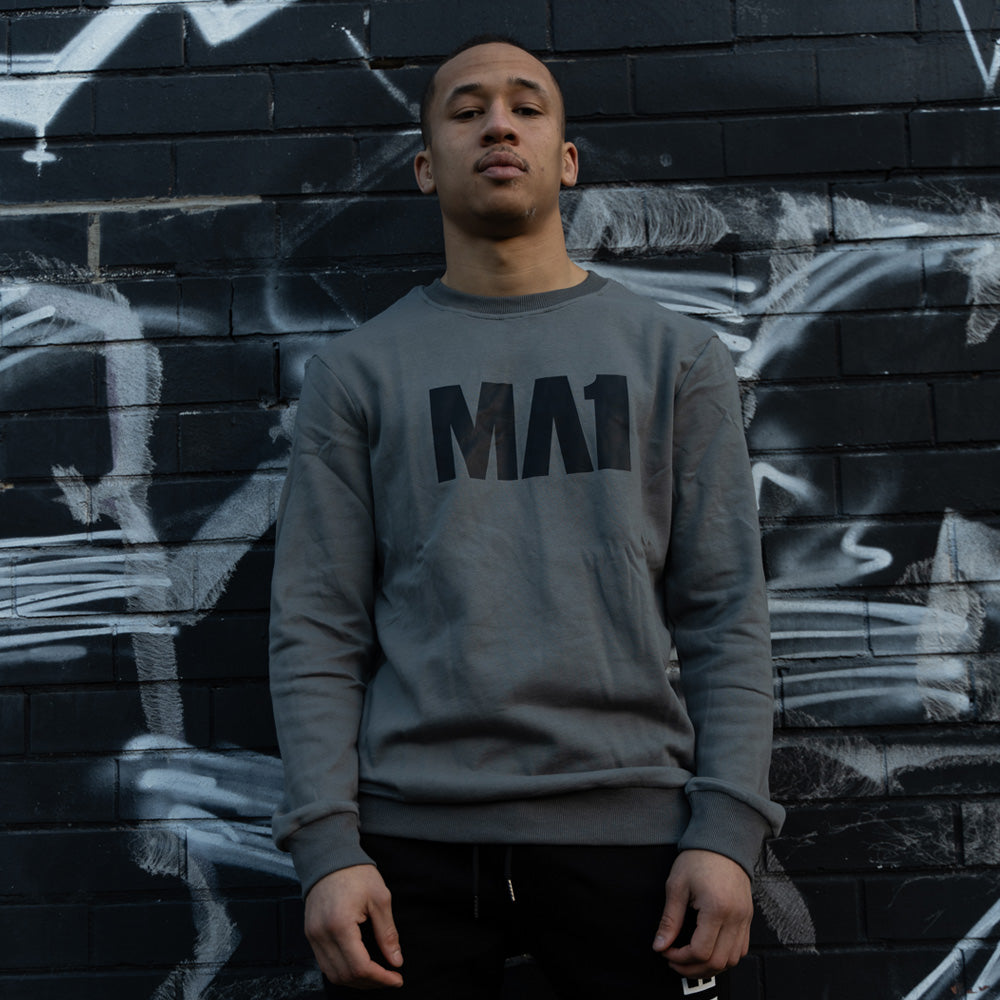 MA1 Classic Grey Crew Neck