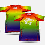 MA1 Keep BJJ Gay Gradient Short Sleeve Rashguard