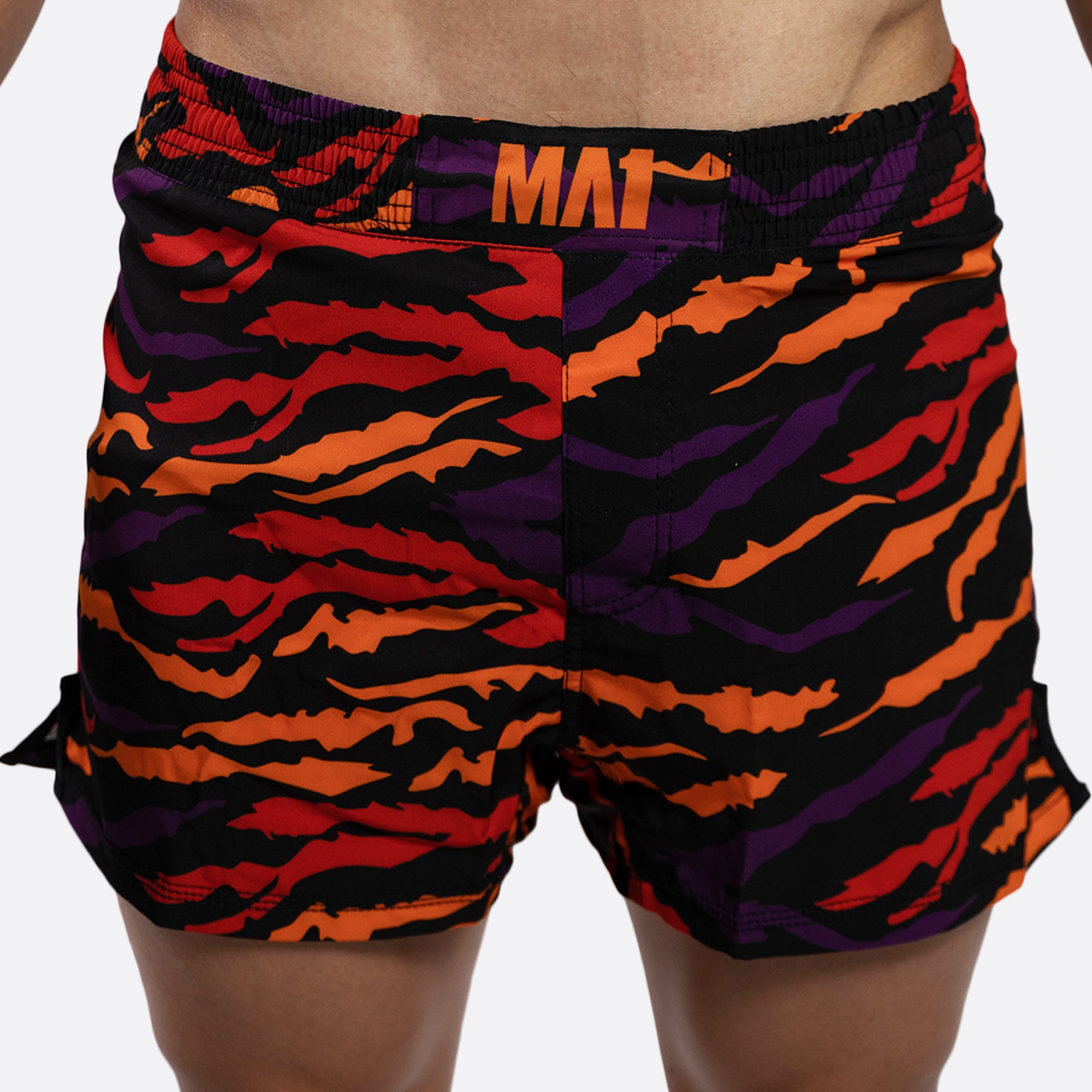 MA1 Tiger Stripe High Cut MMA Shorts