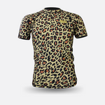 MA1 #F**kCraigJones Gold Leopard Rash Guard