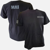 MA1 Combat Black on Black T-shirt