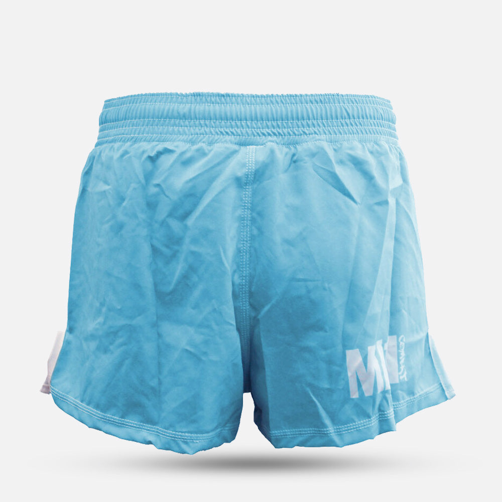 MA1 Combat Basic Aqua High Cut MMA Shorts