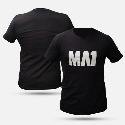 MA1 Basic - Black / White T-shirt