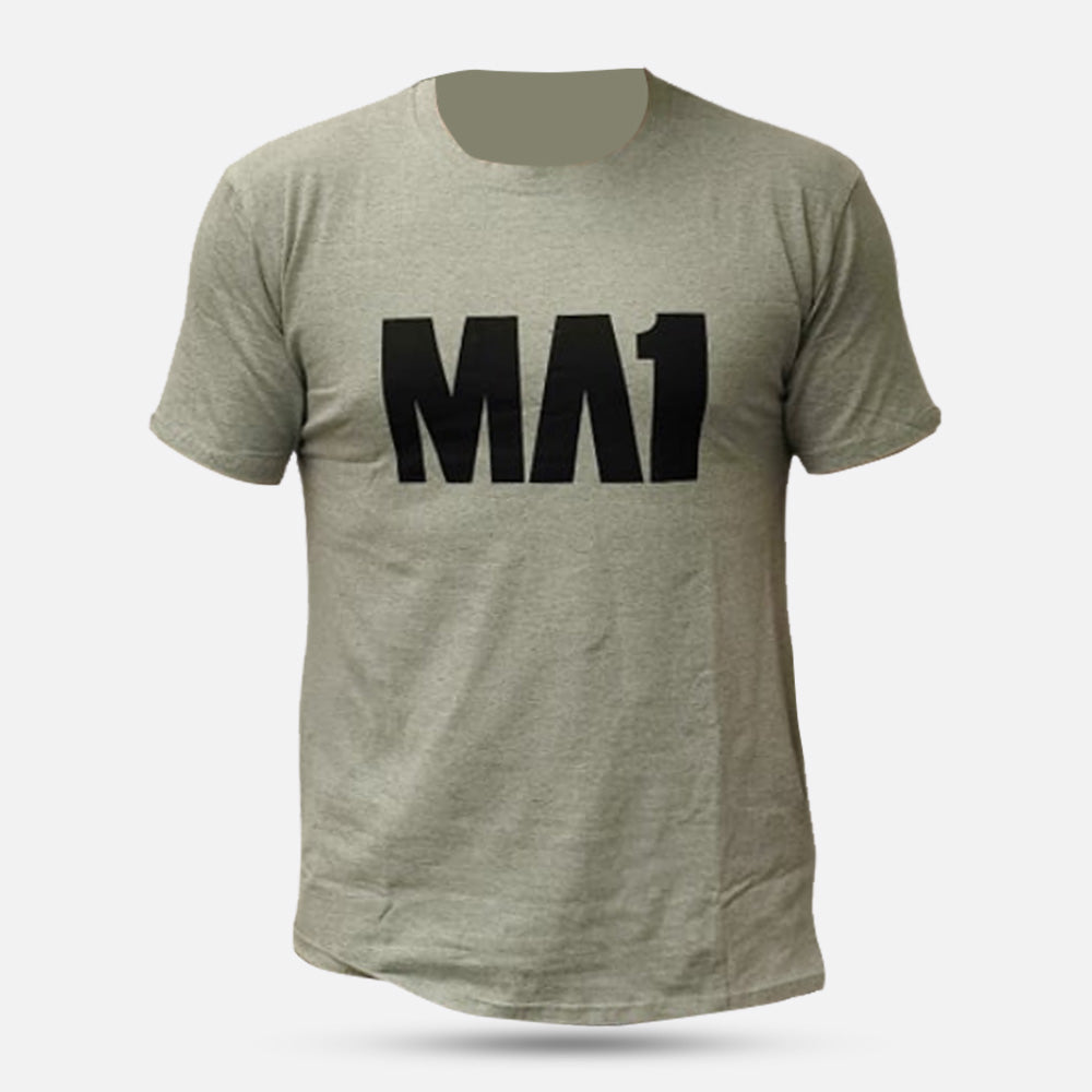 MA1 Basic - Grey / Black T-shirt