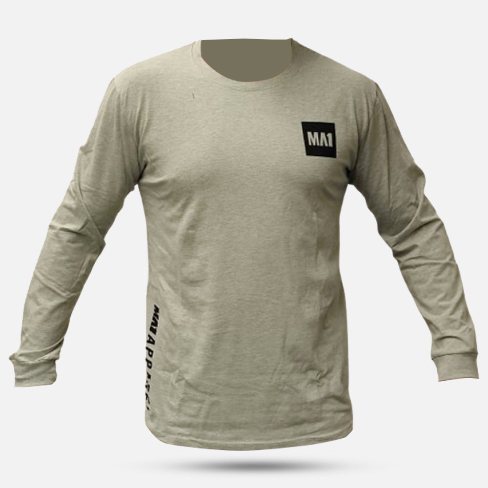 MA1 Basics Grey Long Sleeve T-shirt