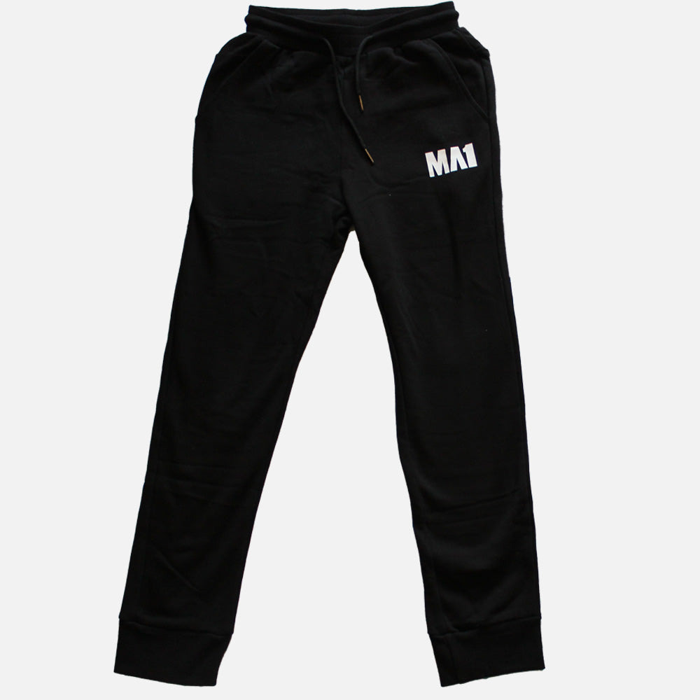 MA1 Classic Black Joggers