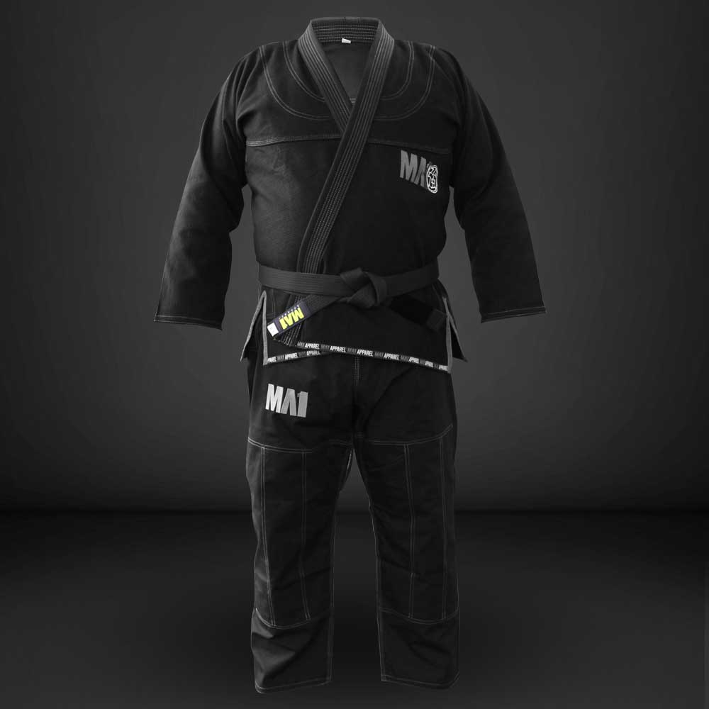 MA1 Premium Competition Series Kimono - Black & Grey