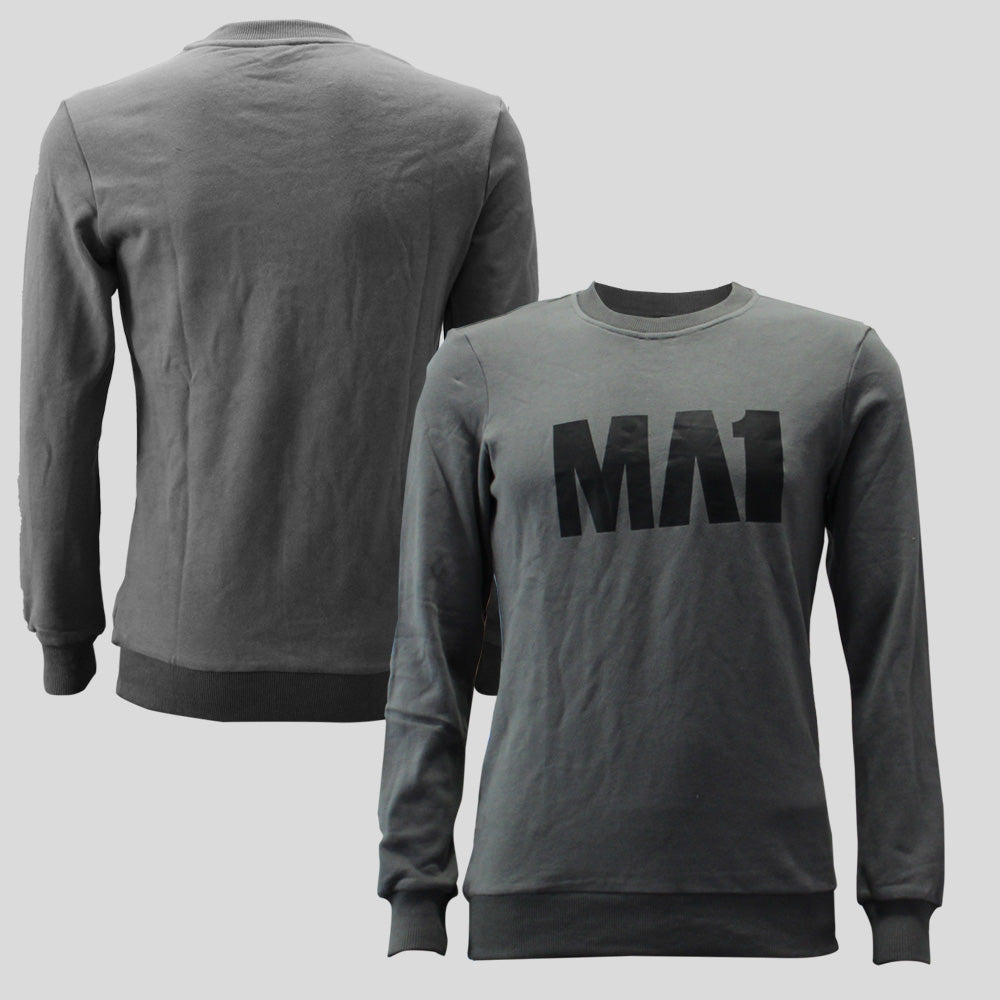 MA1 Classic Grey Crew Neck