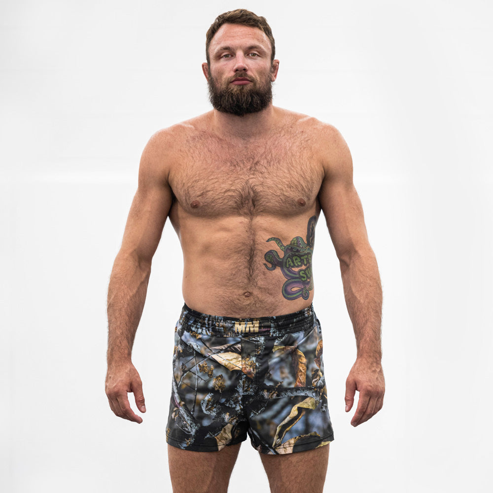 MA1 Hillbilly Camo High Cut MMA Shorts