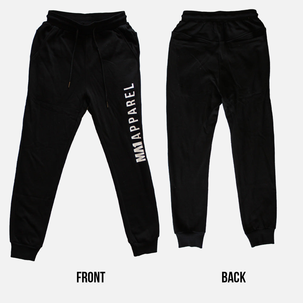 MA1 Black Joggers