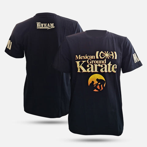 B-Team - Mexican Ground Karate Black T-Shirt