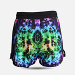 MA1 Tie Dye Black High Cut MMA Shorts