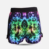 MA1 Tie Dye Black High Cut MMA Shorts