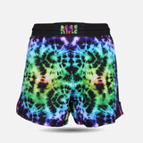 MA1 Tie Dye Black High Cut MMA Shorts