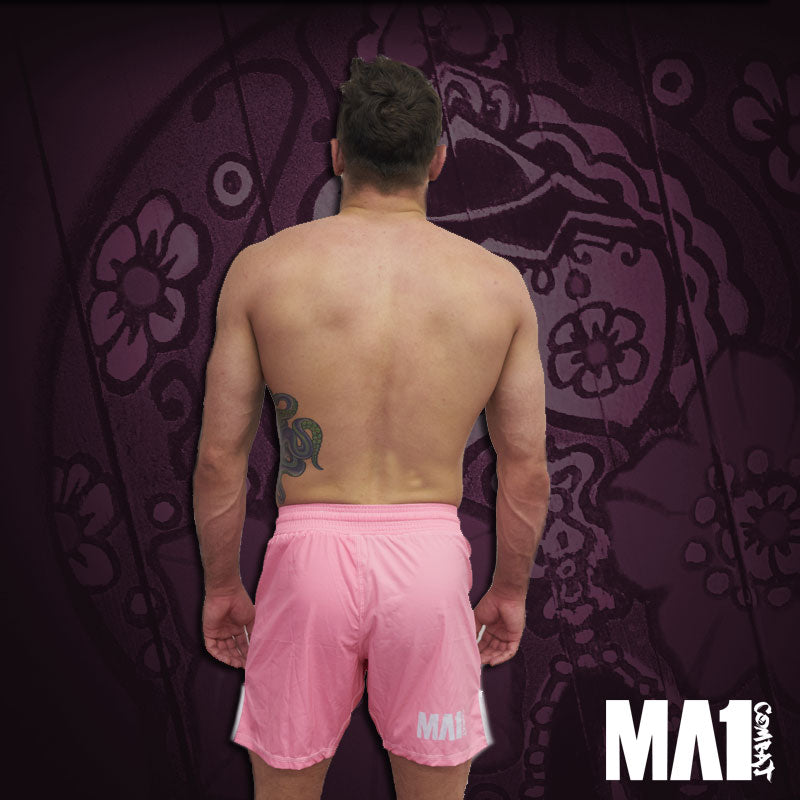 MA1 Combat Basic Pink MMA Shorts - Craig Jones